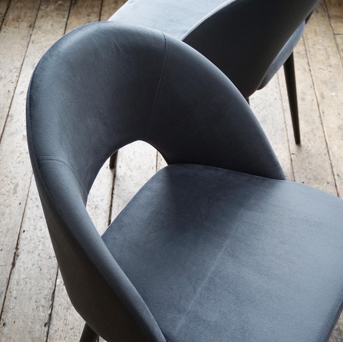 Bella Dining Chairs in Grey (2pk)