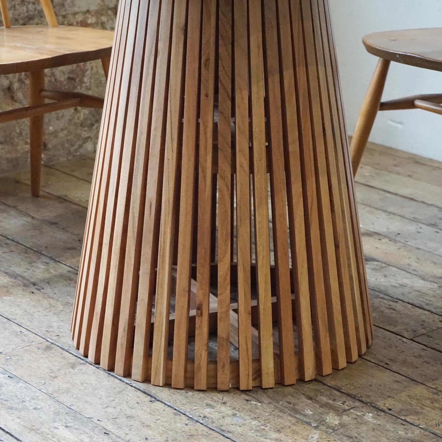 Remi Square Solid Acacia Wood Dining Table Natural (2 Sizes)
