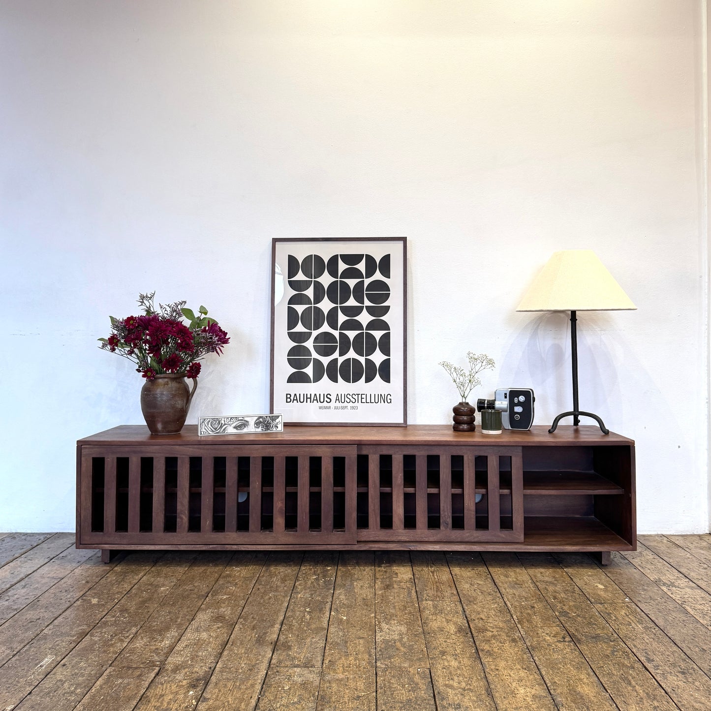 Caleb Solid Mango Wood TV Stand in Dark Brown (4 Sizes)