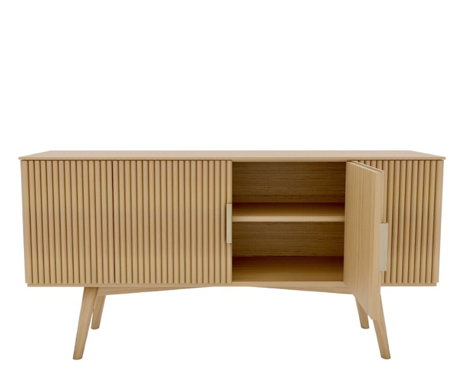 Cruz Solid Mindi Wood Buffet