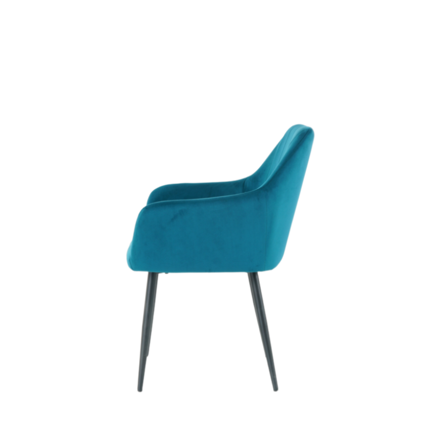 Layla Dining Chairs in Teal (2pk)