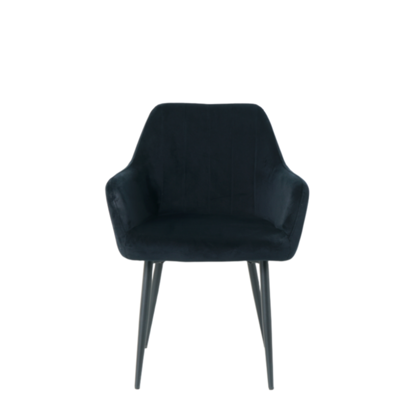 Layla Dining Chairs in Black (2pk)