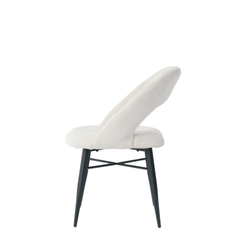 Ellie Dining Chairs in Oatmeal (2pk)