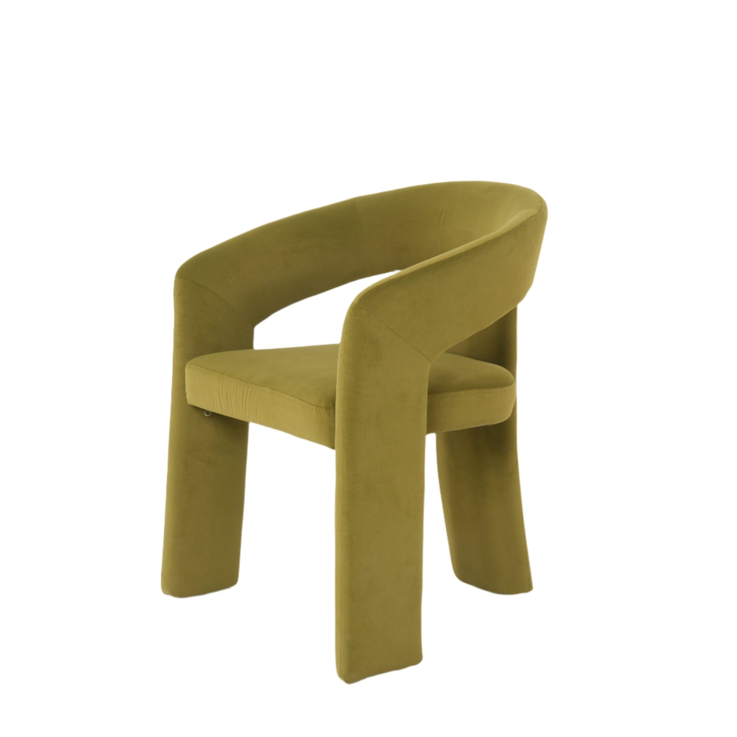 Eva Dining Chairs in Olive Green (2pk)