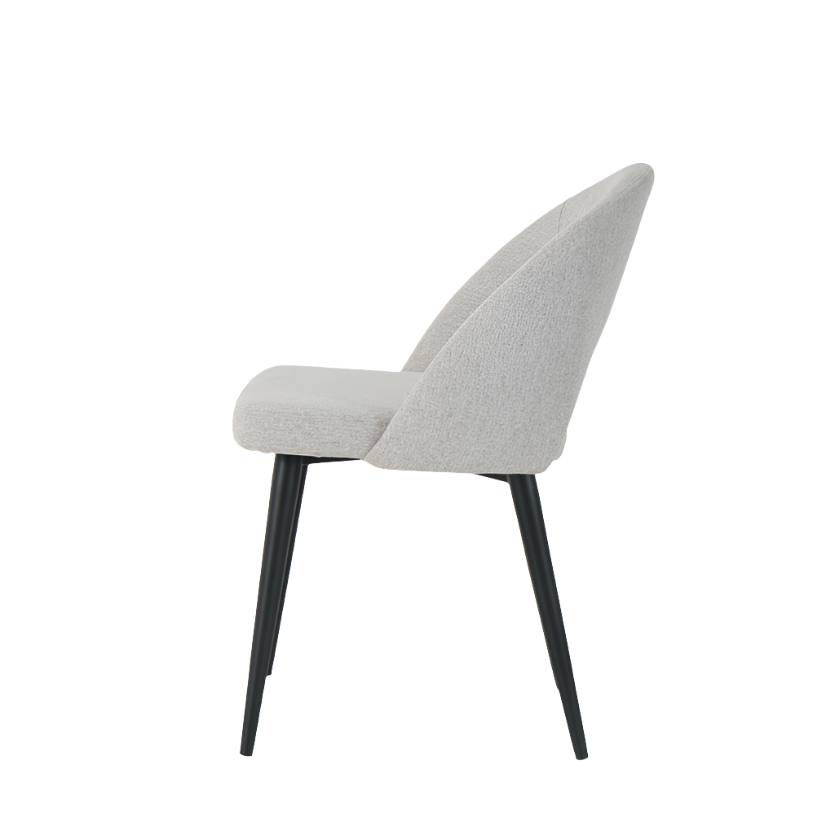 Bella Dining Chairs in Stone (2pk)