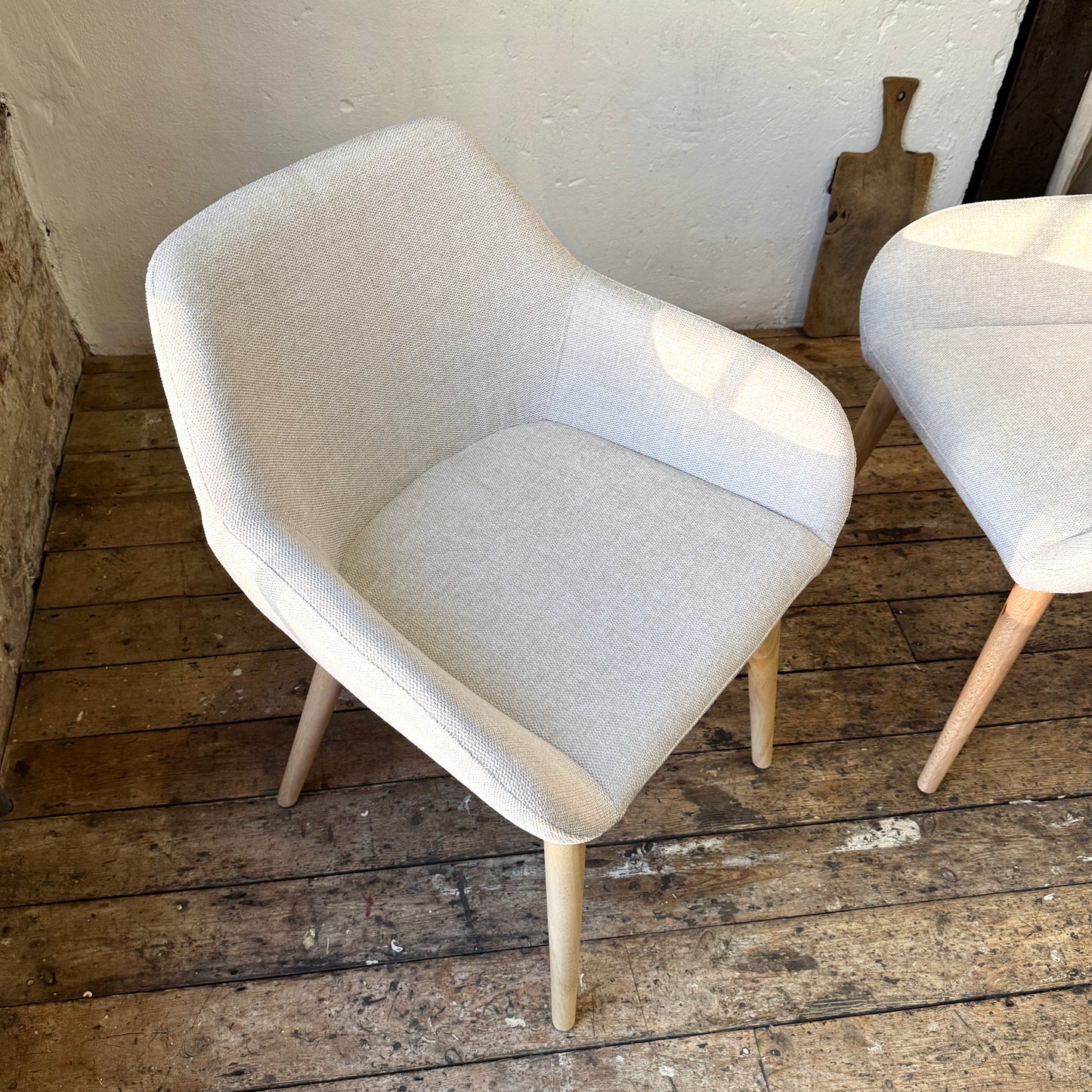 Amara Dining Chairs in Oatmeal (2pk)