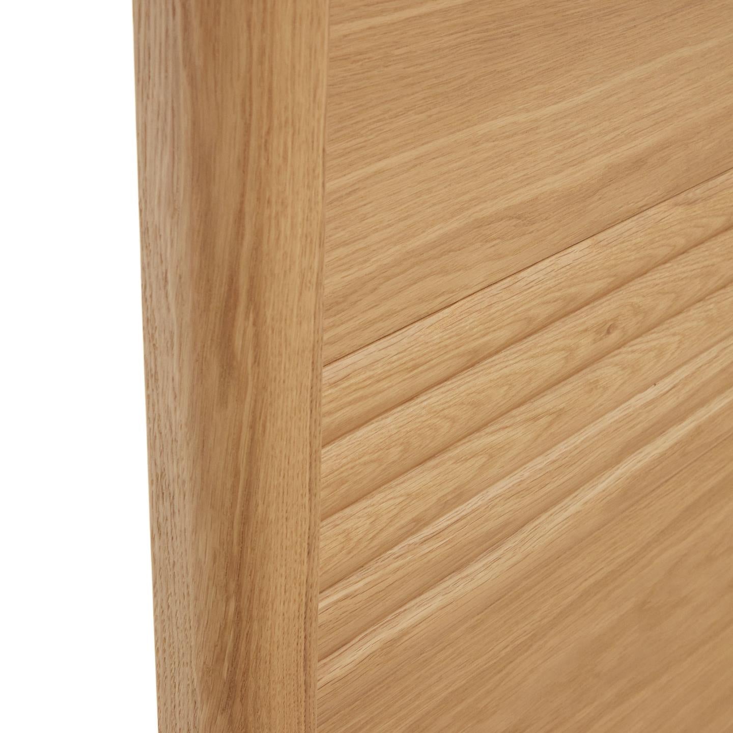 Lenon Single Size Bed in Oak