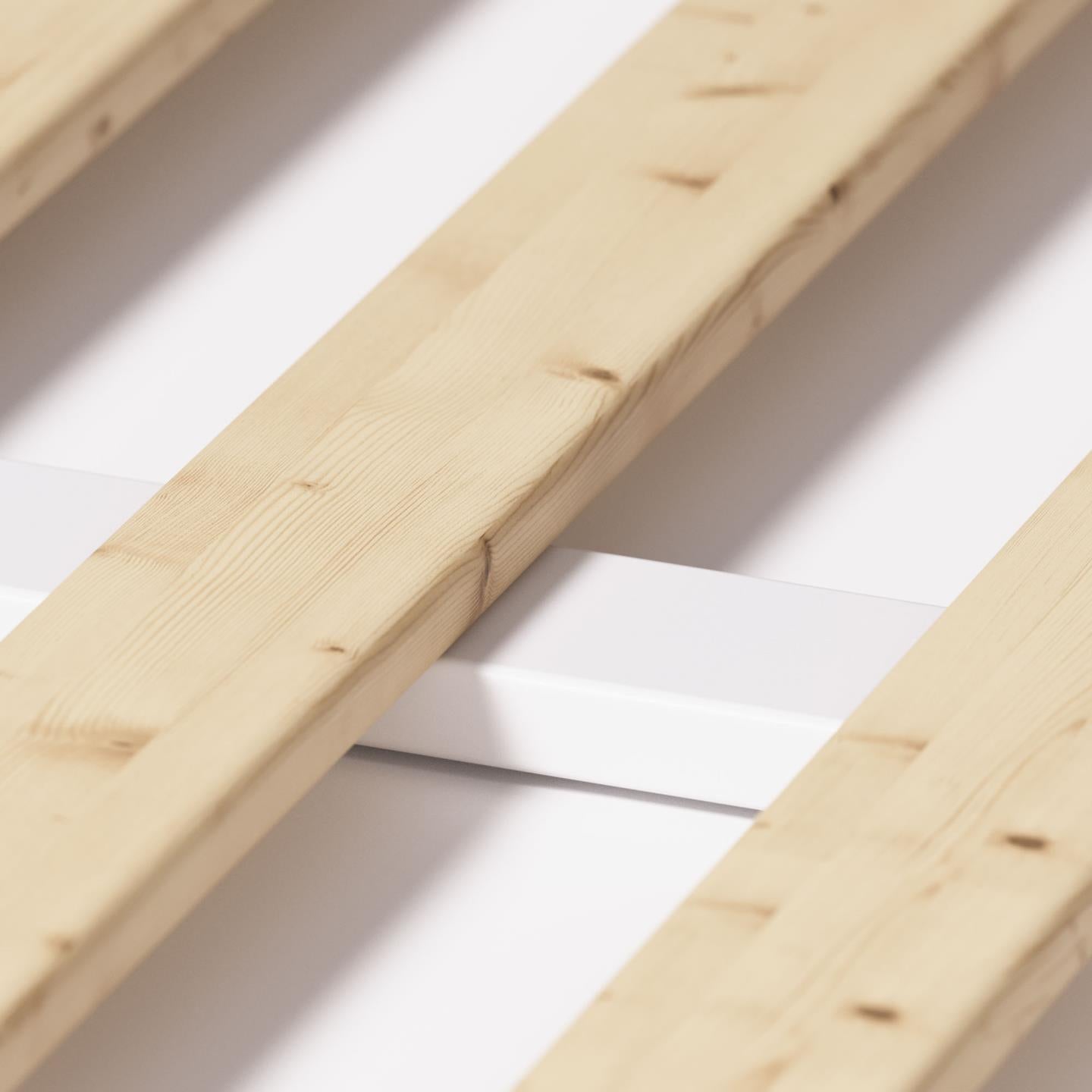 Imogen Kids Teepee Bed in Solid Beech Wood in White Finish