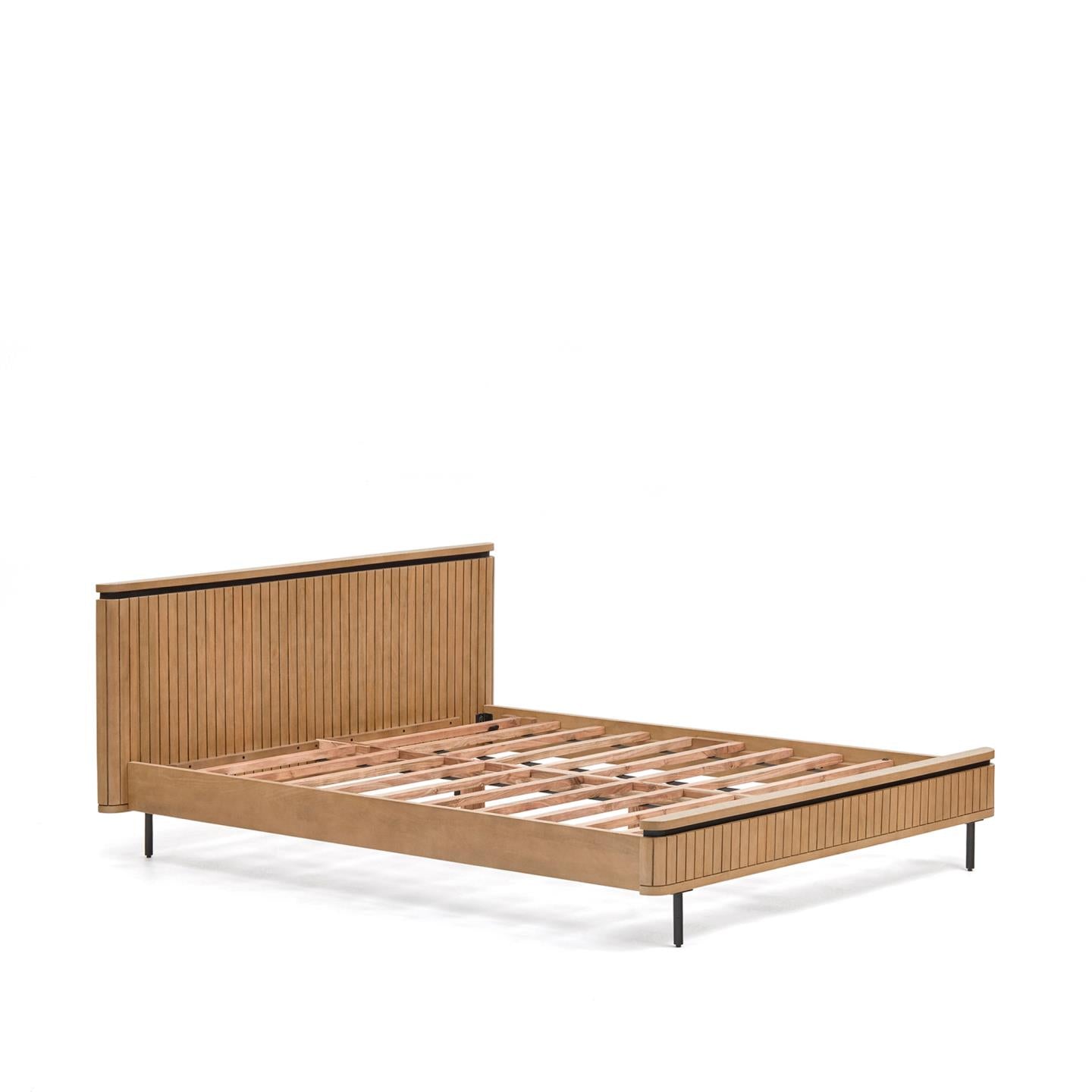 Lucia Queen Size Bed Made From Solid Mango Wood
