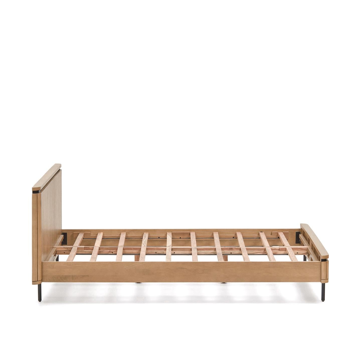 Lucia Queen Size Bed Made From Solid Mango Wood
