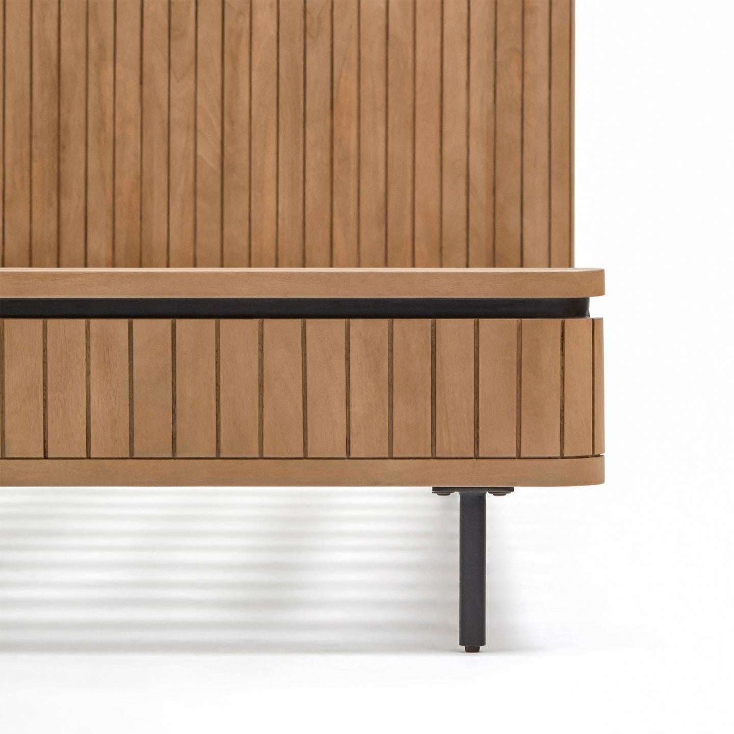 Lucia Queen Size Bed Made From Solid Mango Wood