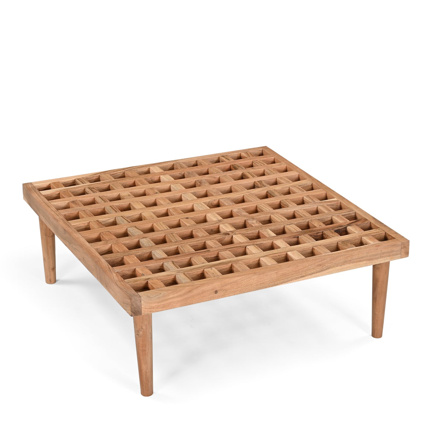 Hiroshi Solid Acacia Wood Coffee Table