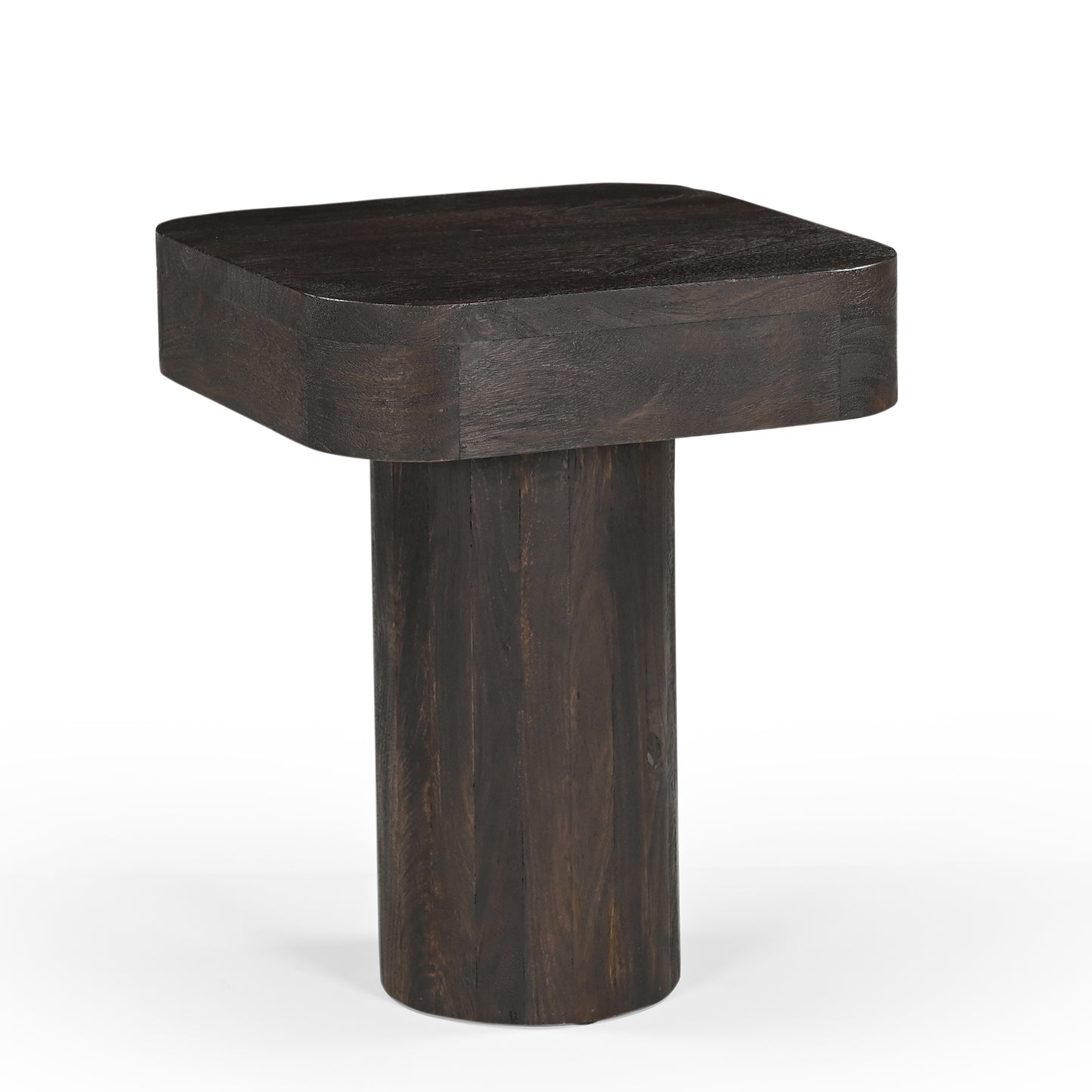 Dena Solid Mango Wood Side Table