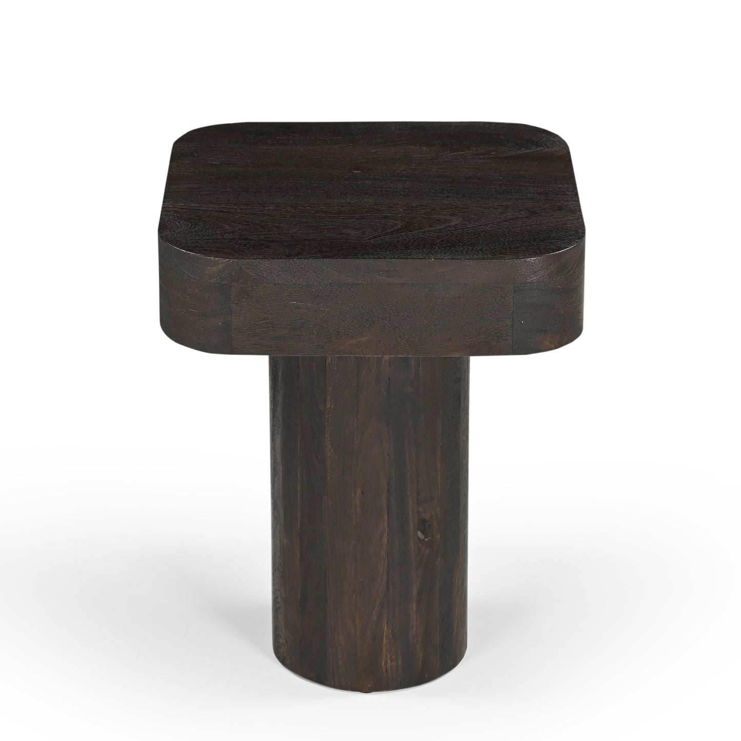 Dena Solid Mango Wood Side Table