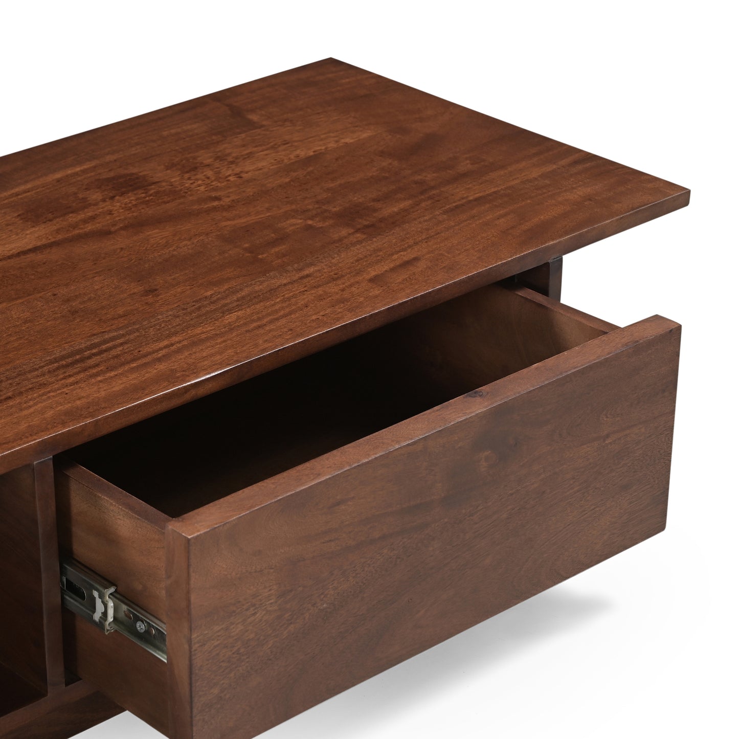 Yamato Solid Acacia Wood TV Unit in Brown