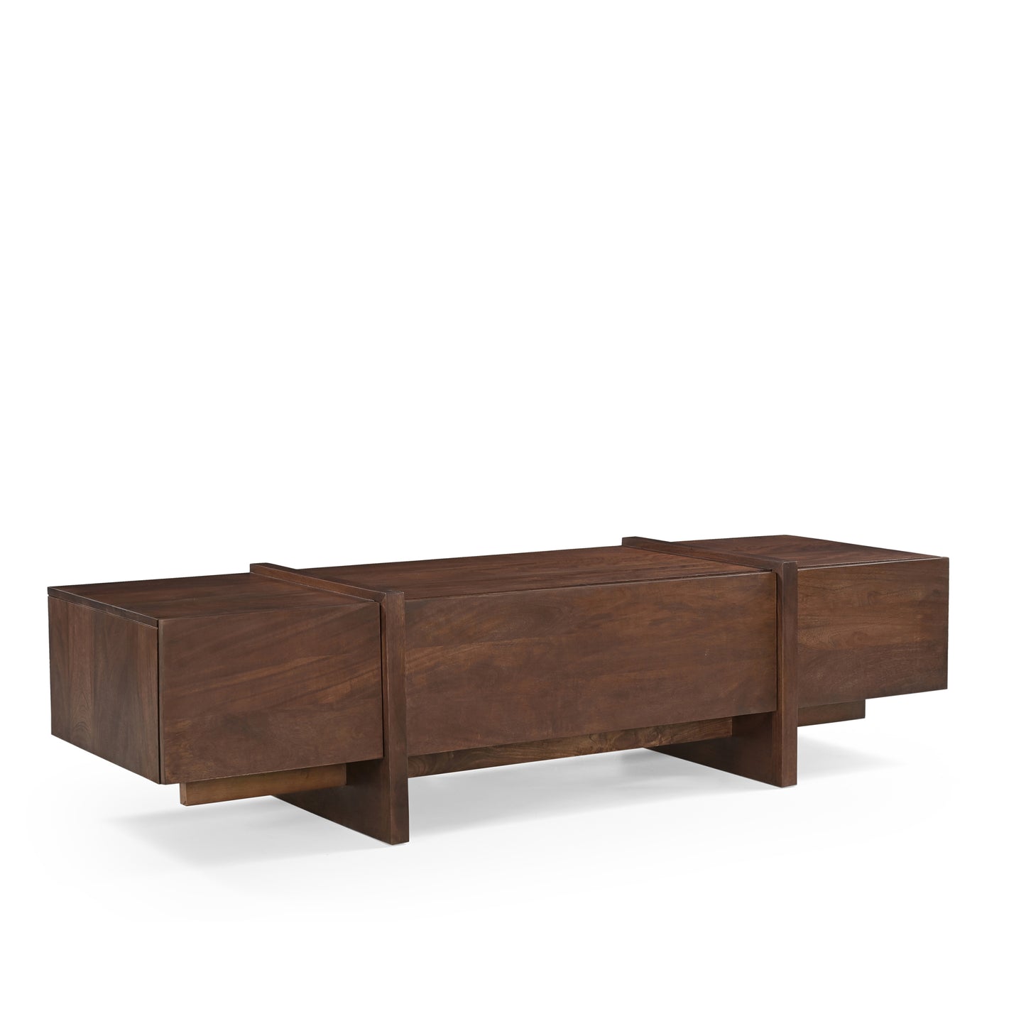 Takara Solid Mango Wood Medium TV Unit in Brown