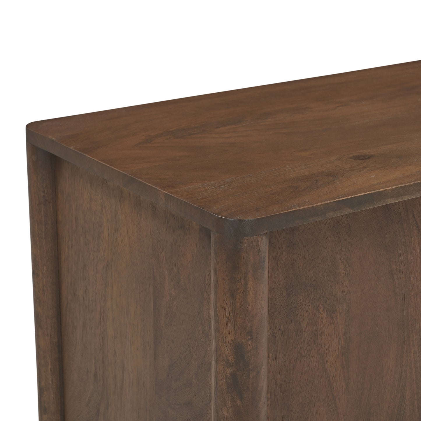 Sydney Solid Mango Wood TV Unit Brown