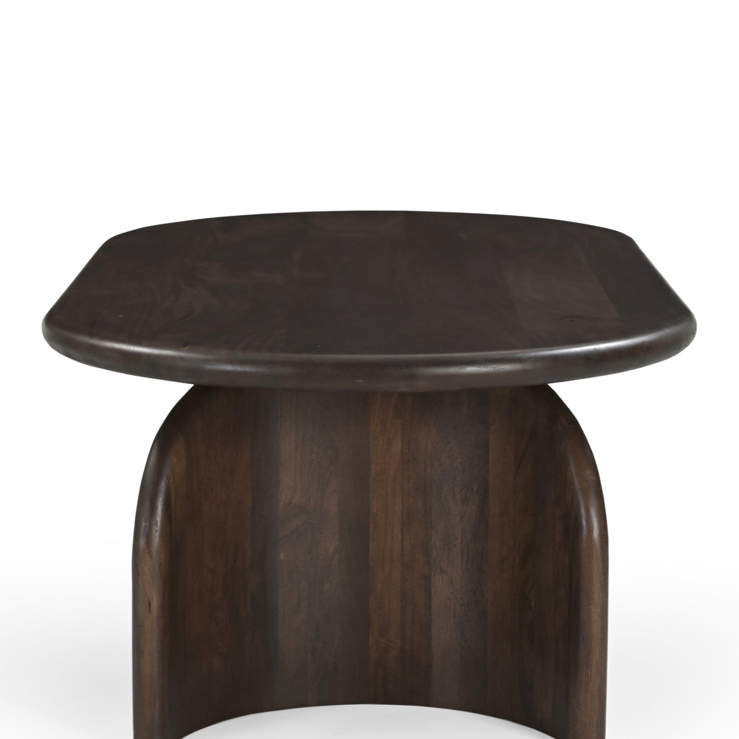 Eiji Solid Mango Wood Coffee Table Brown