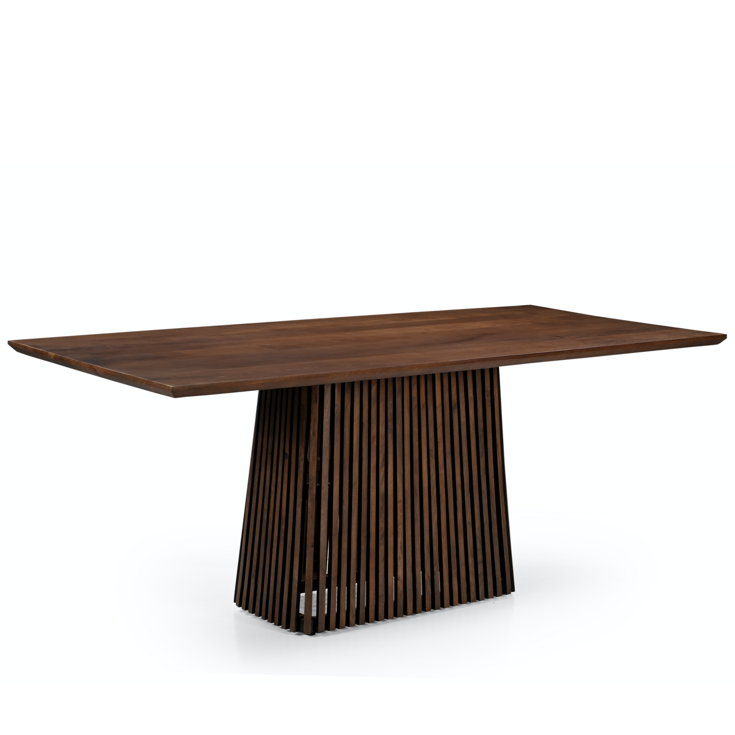Remi Rectangular Solid Mango Wood Dining Table Brown (3 Sizes)