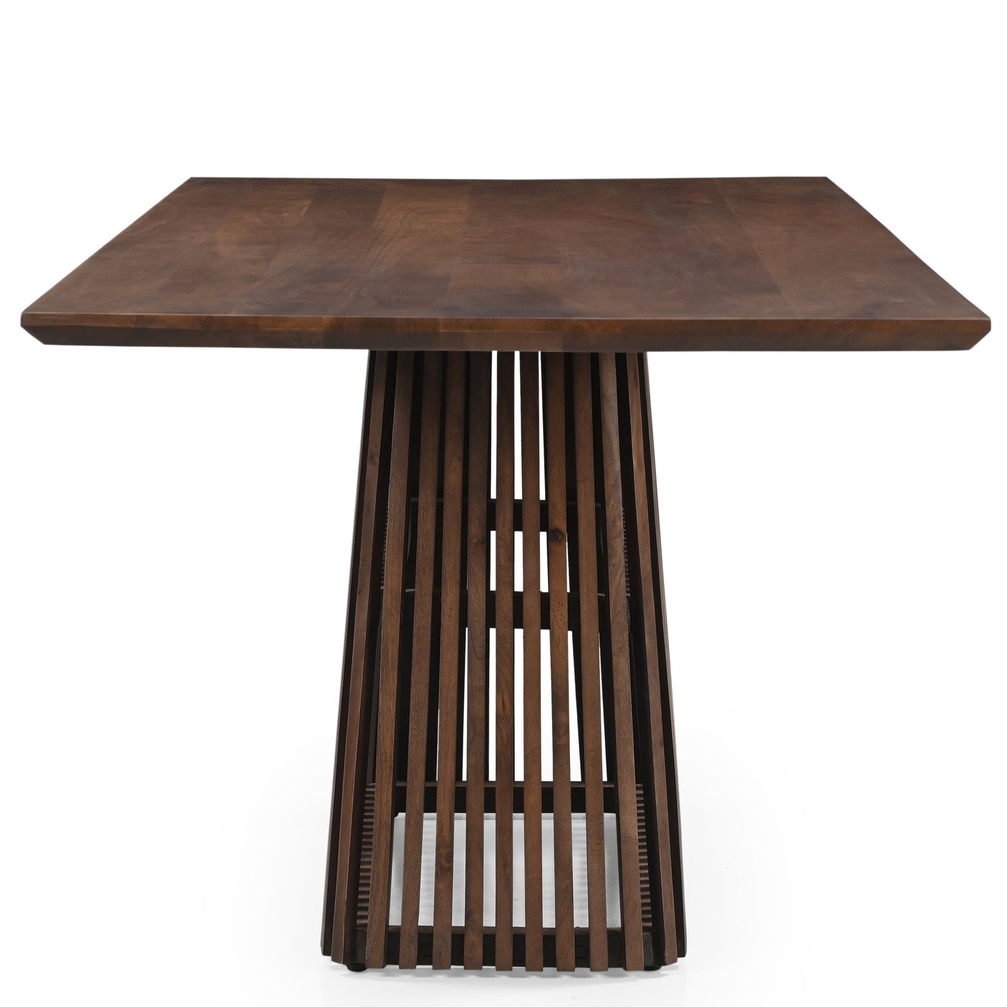 Remi Rectangular Solid Mango Wood Dining Table Brown (3 Sizes)