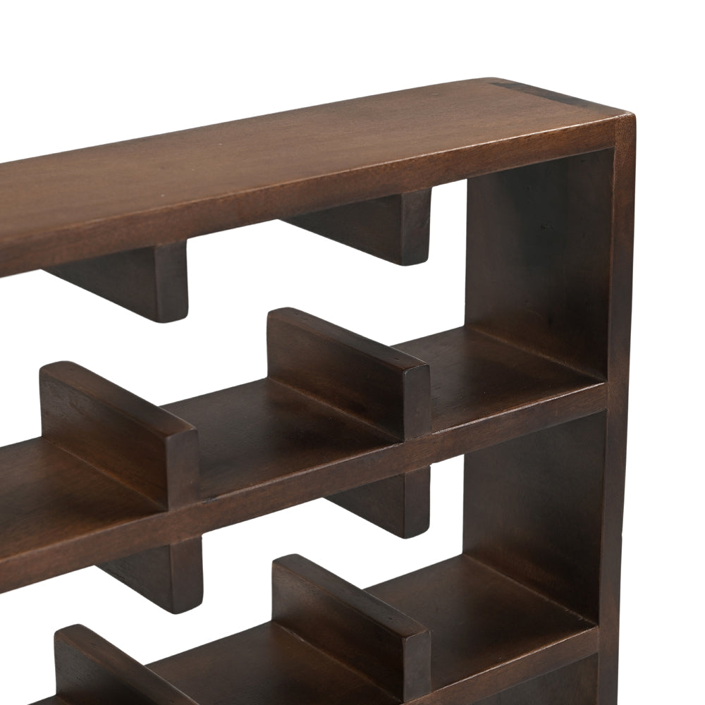 Kappu Cup Shelf 3 by 4 in Dark Walnut