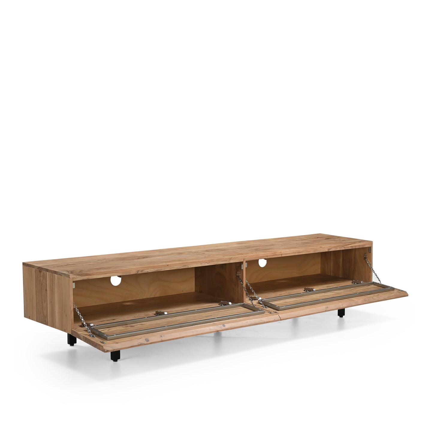 Kenji Solid Acacia Wood Large TV Stand