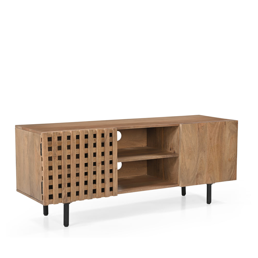 Nova Solid Mango Wood 2 Door TV Unit