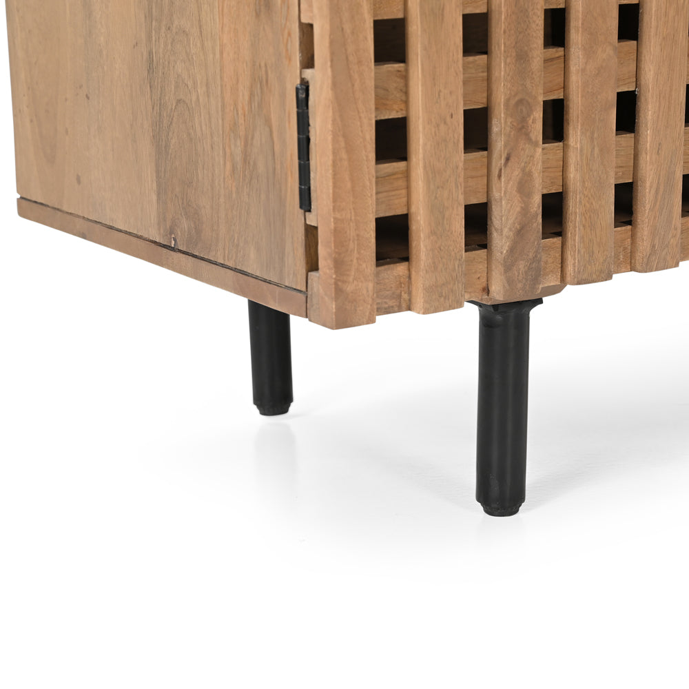 Nova Solid Mango Wood 2 Door TV Unit