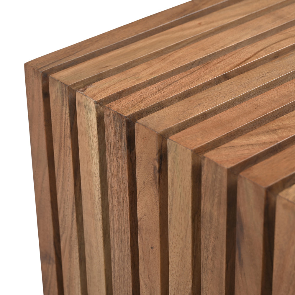 Gelo Solid Acacia Wood Side Table