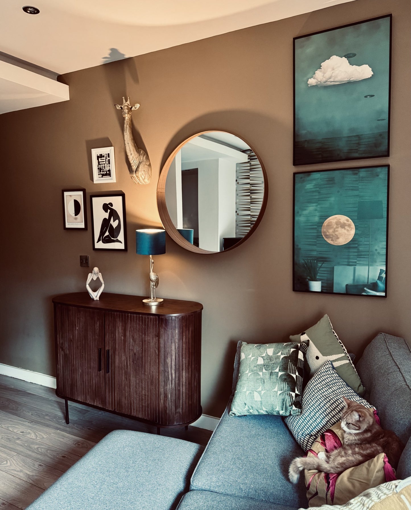 Oxley Solid Mango Wood Sideboard