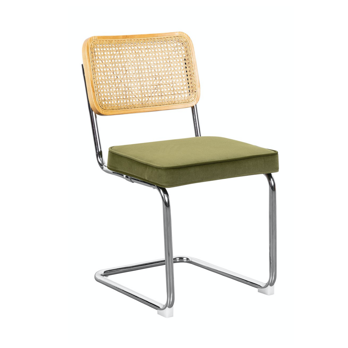 Brooklyn Rattan Chair Olive Green (2pk)