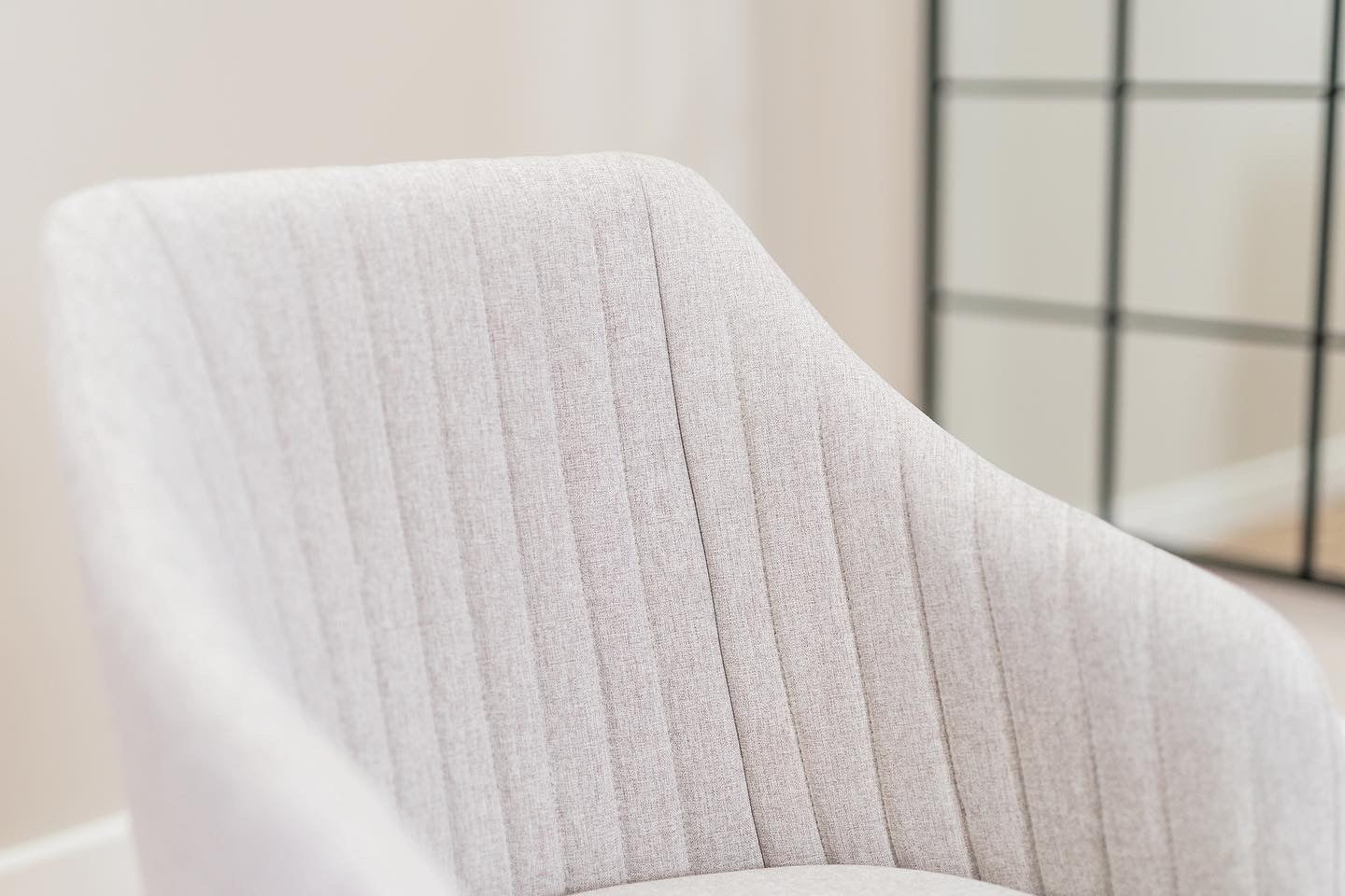 Aria Dining Chairs in Stone Beige (2pk)