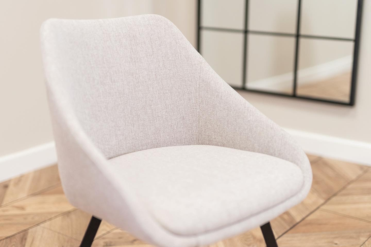 Julia Dining Chairs in Stone (2pk)