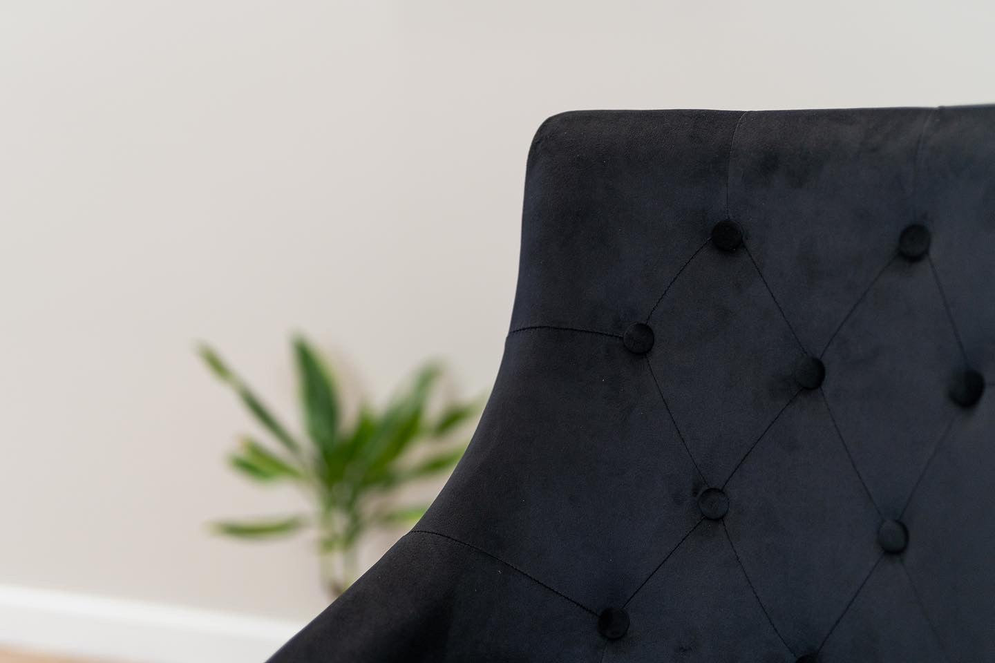 Portia Dining Chairs in Black (2pk)