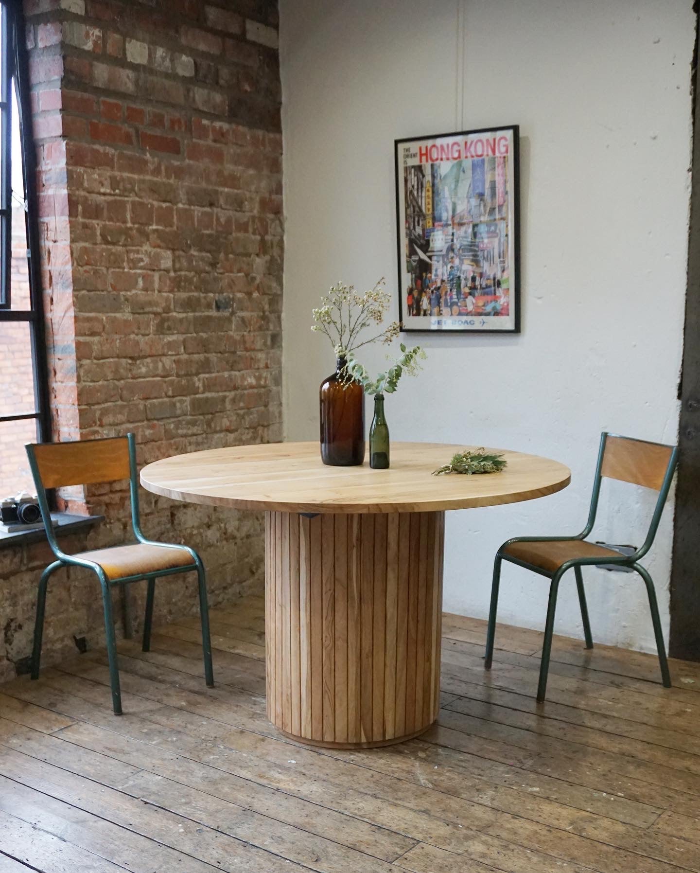 Lucia Solid Acacia Wood Dining Table