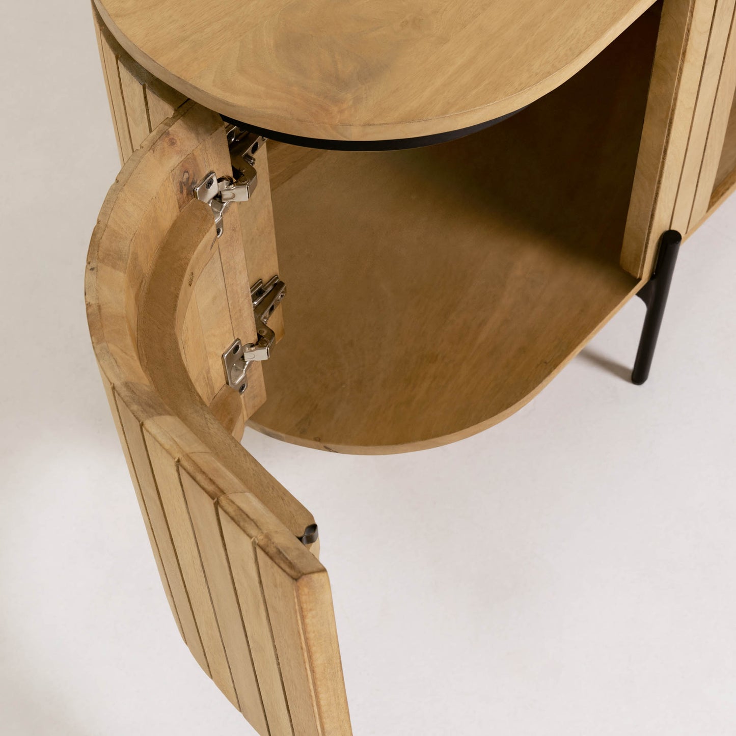 Lucia Solid Acacia Wood TV Stand