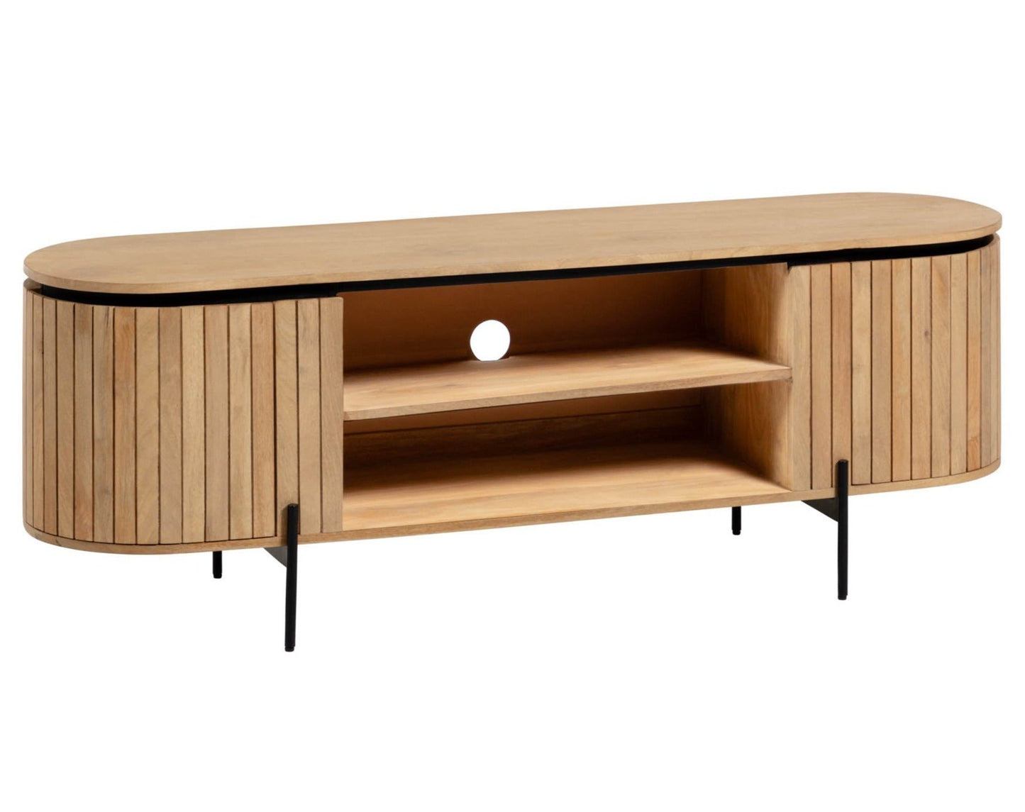 Lucia Solid Acacia Wood TV Stand