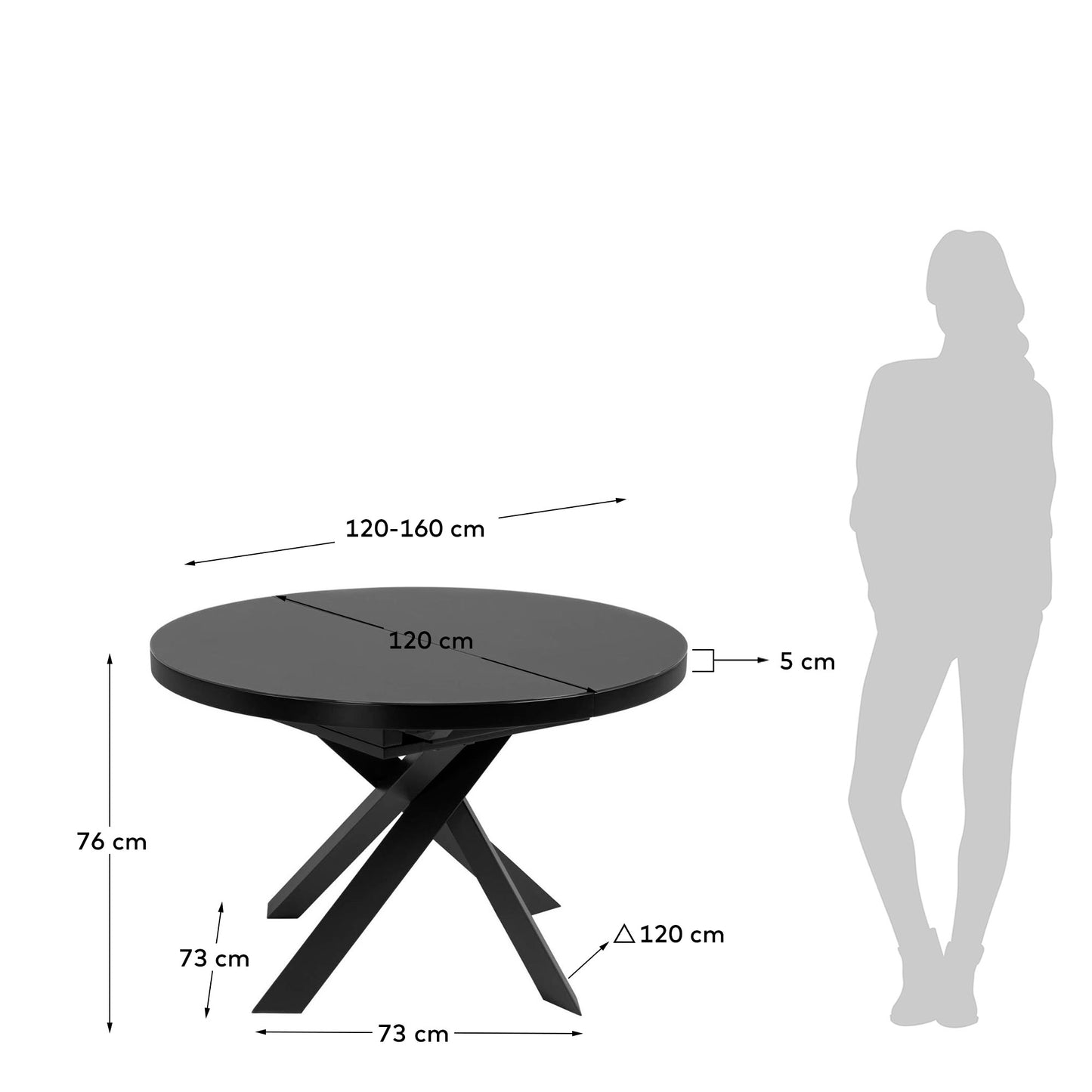 Vashti Extendable Dining Table
