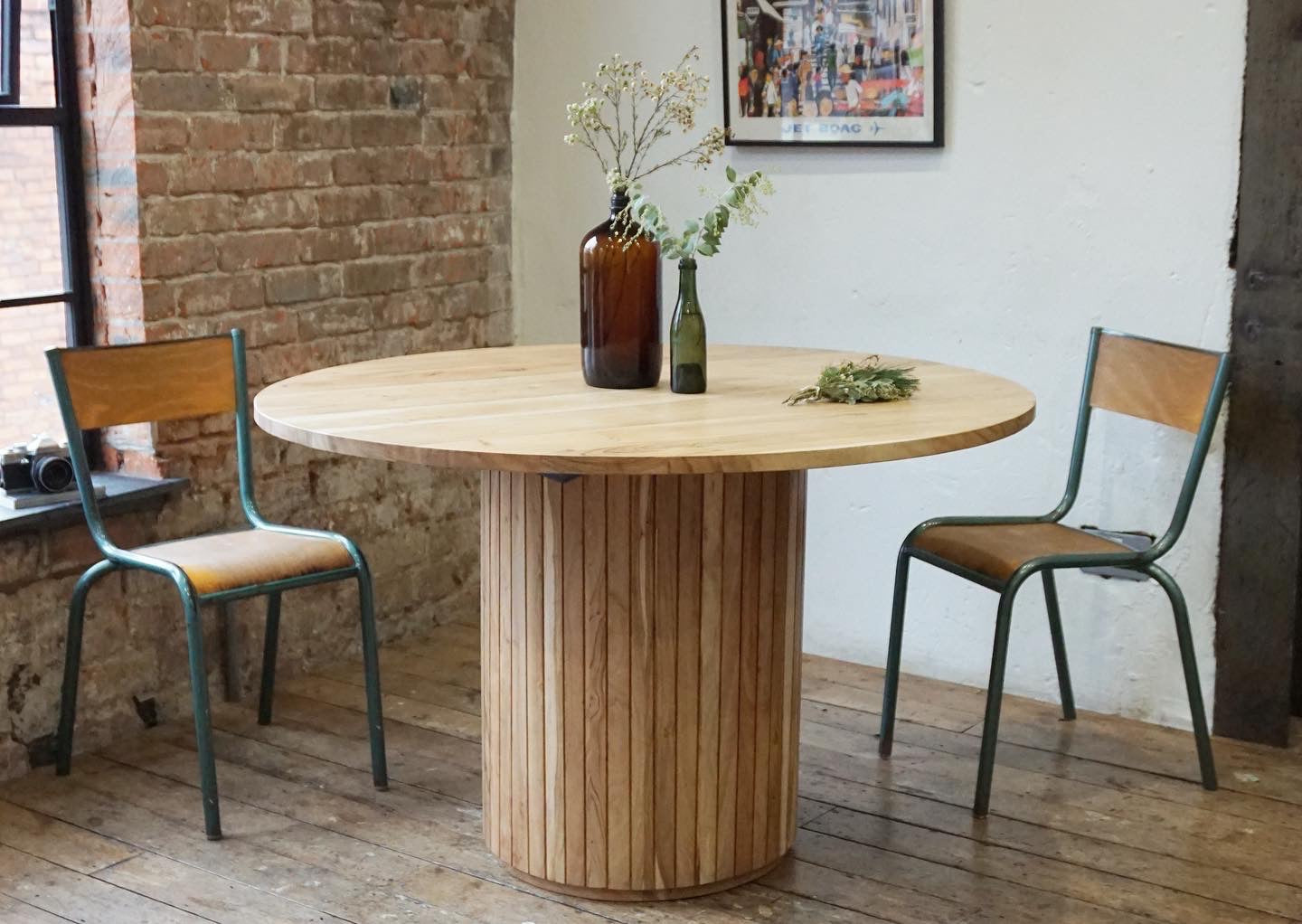 Lucia Solid Acacia Wood Dining Table