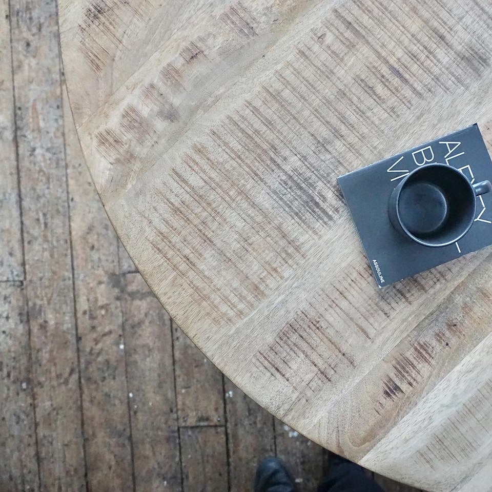 Sara Solid Mango Wood Dining Table with Walnut Wash (4 Sizes)