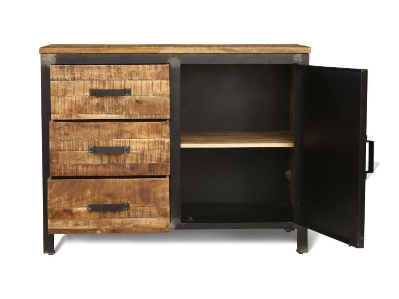 Sara Small Industrial Style Sideboard