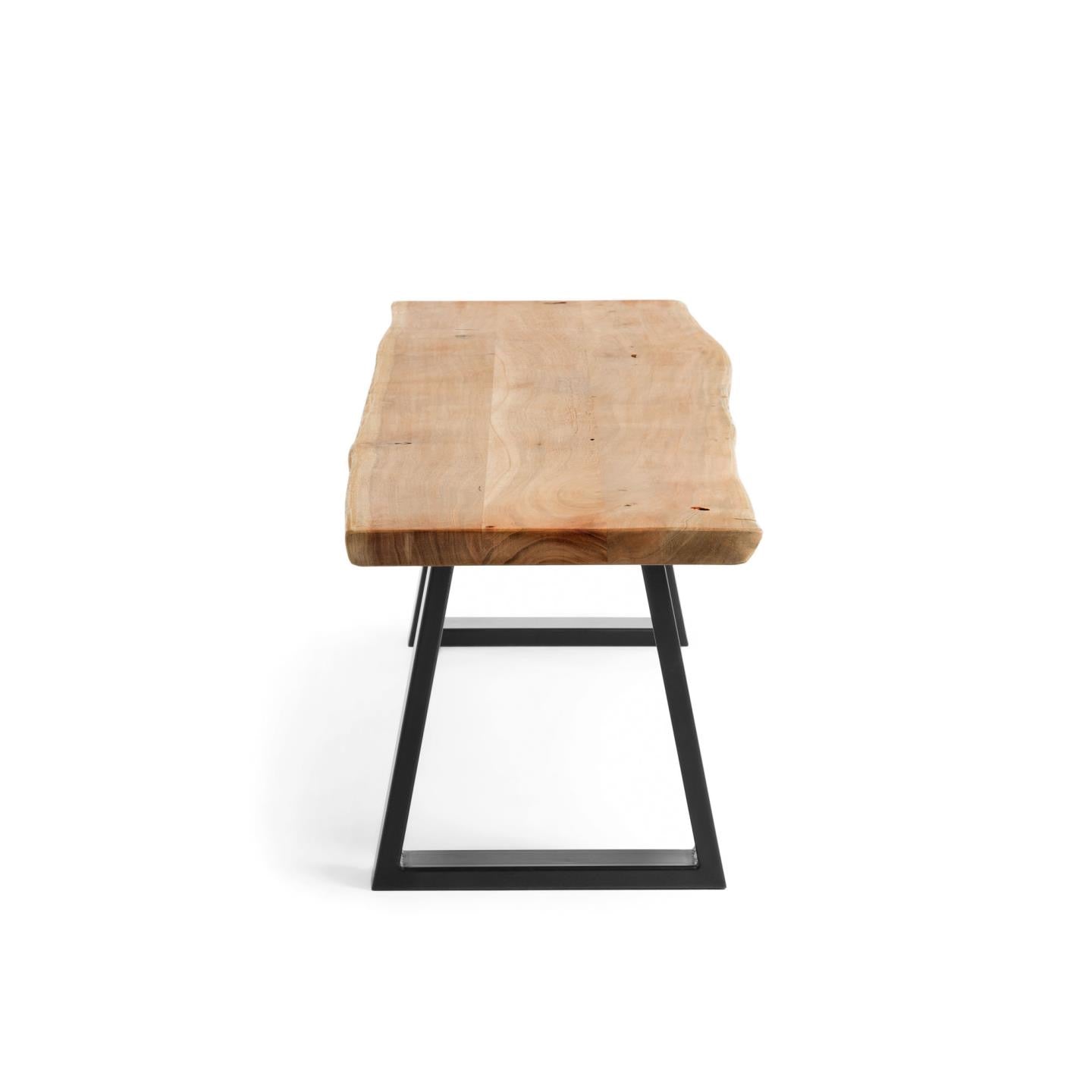 Indiana Dining Table and Bench Set (2 Colours and 2 Sizes)
