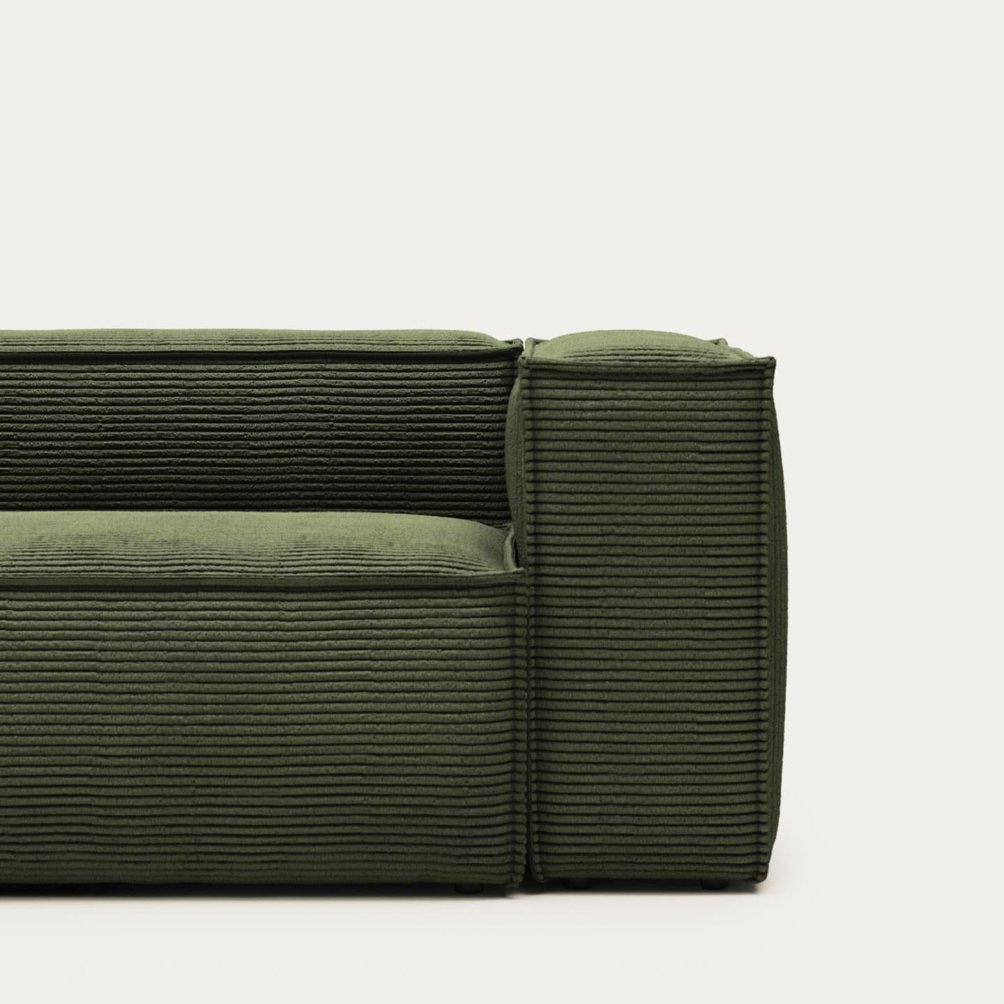 Lund 2 Seater Sofa - Green Corduroy