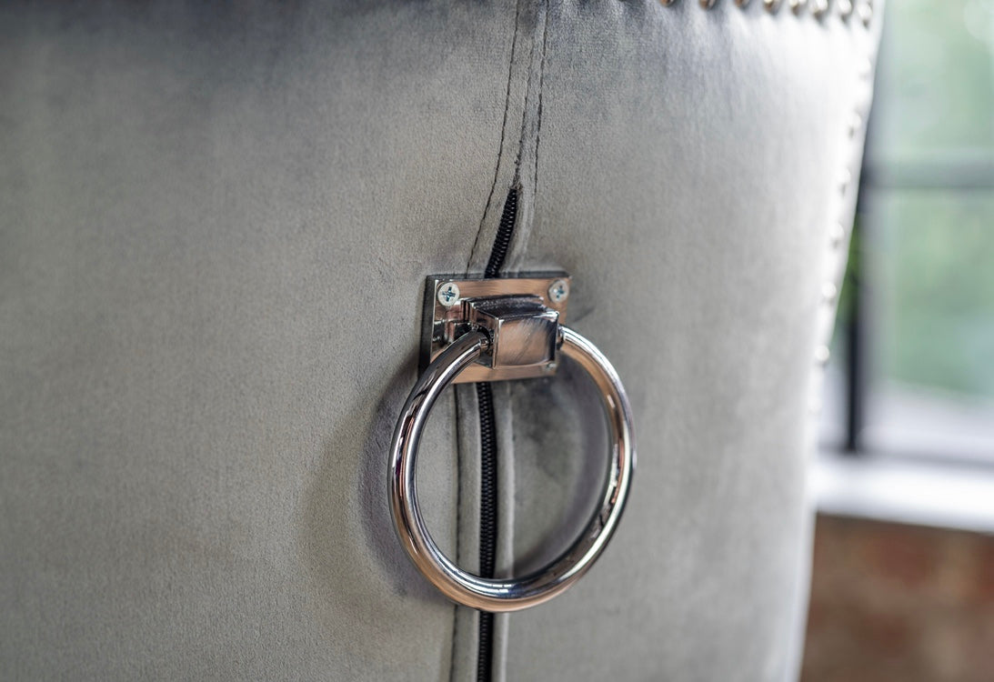 Portia Dining Chairs in Grey (2pk)