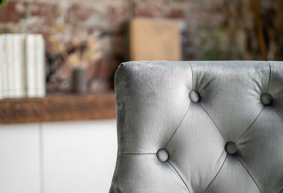 Portia Dining Chairs in Grey (2pk)