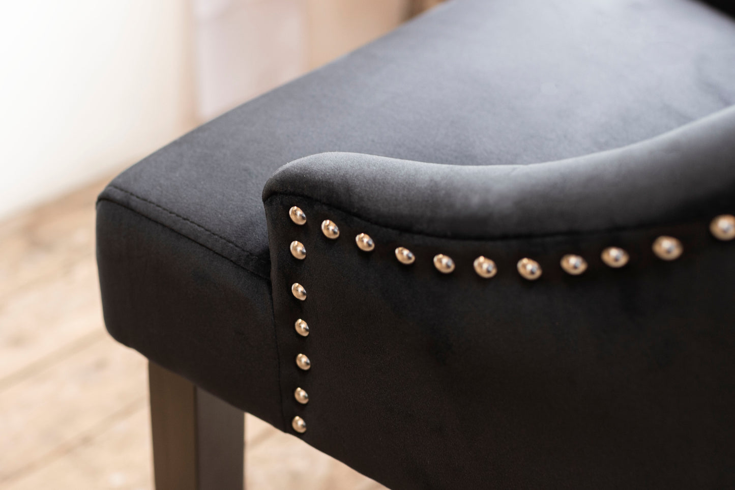 Portia Dining Chairs in Black (2pk)