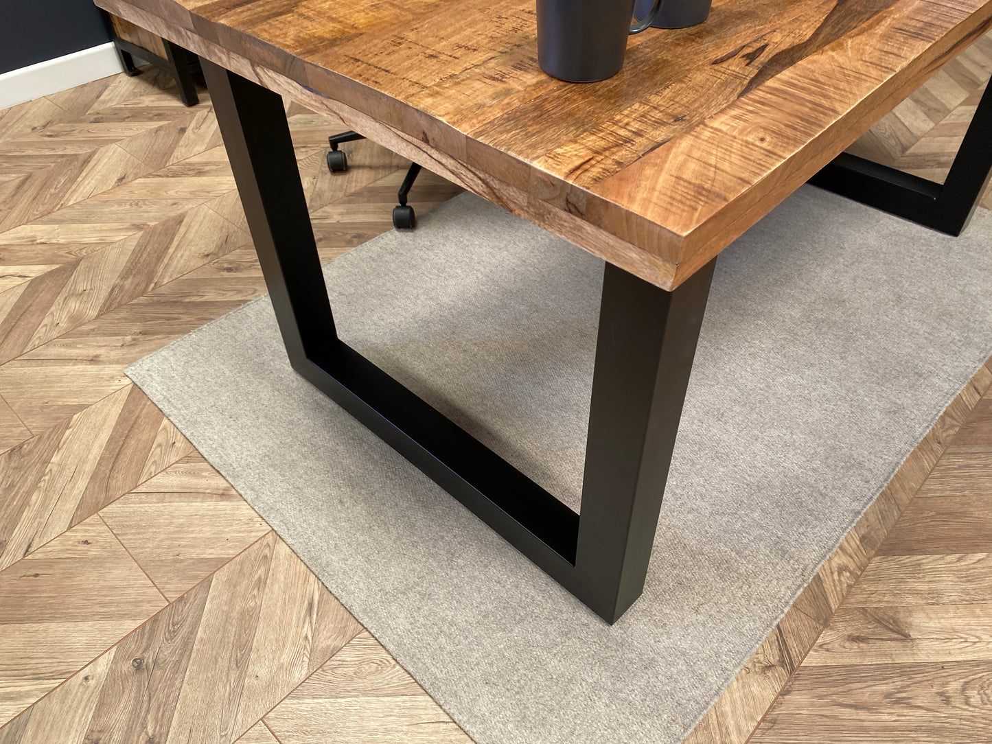 Sara Solid Mango Wood Dining Table (3 Sizes)