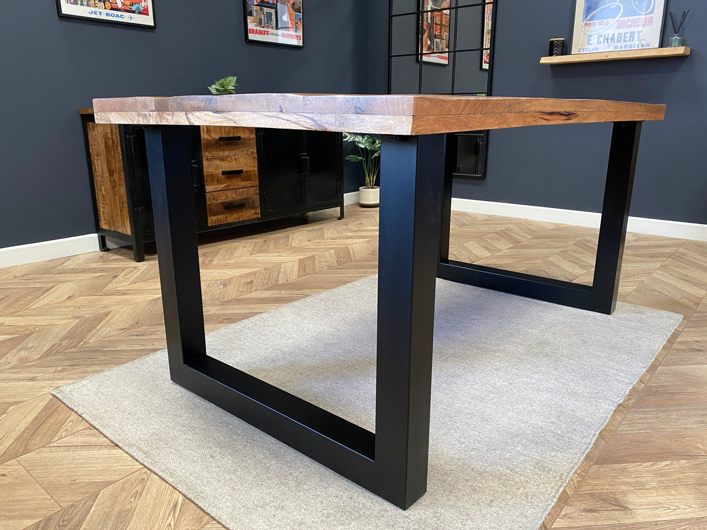 Sara Solid Mango Wood Dining Table (3 Sizes)