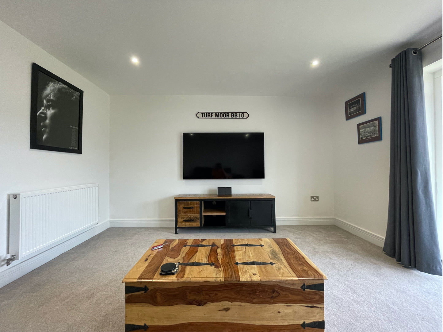 Sara Large Industrial Style TV Unit