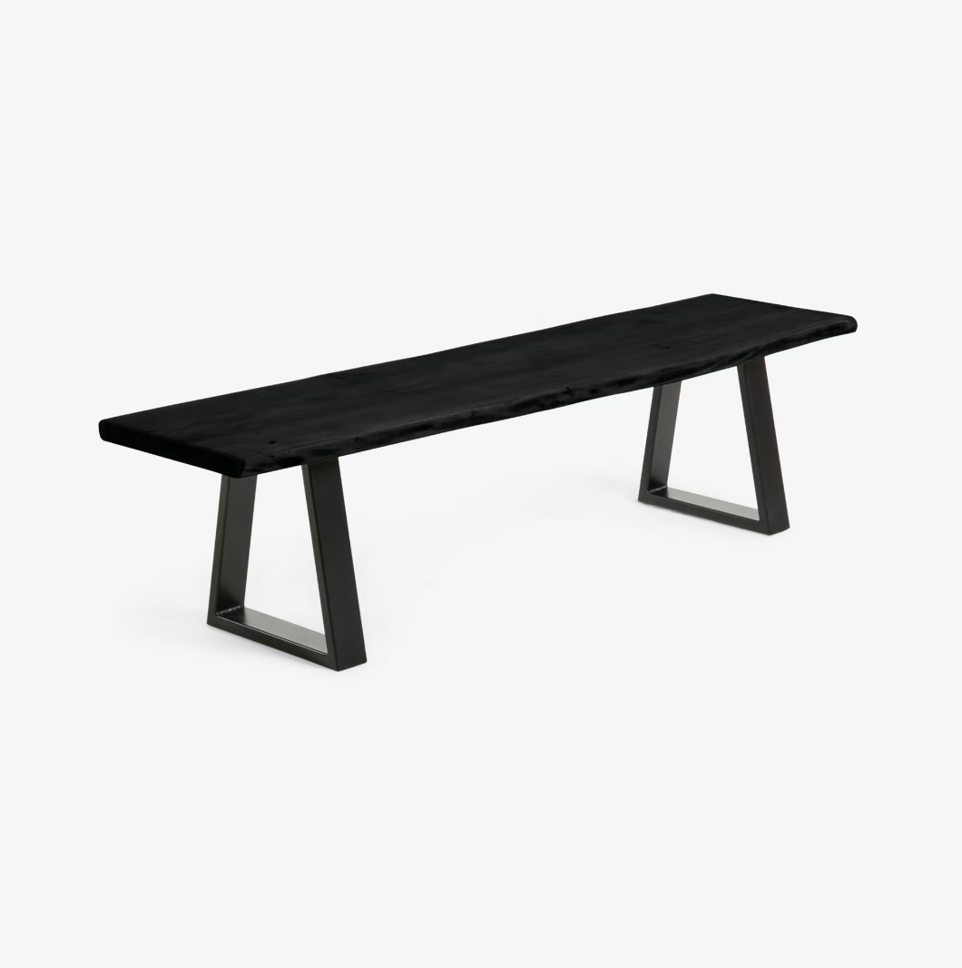 Indiana Dining Table and Bench Set (2 Colours and 2 Sizes)
